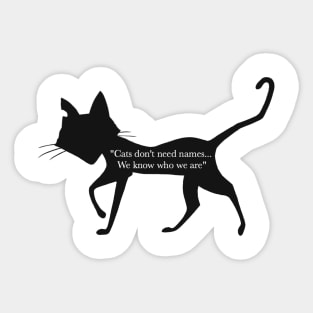 The Cat Sticker